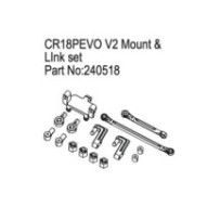 Absima Mount & Link Set for EVO V2 HBP240518