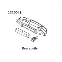 Absima Rear Bumper and Muffler 1210043