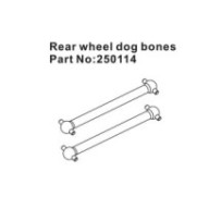 Absima Rear Wheel Dogbones 2 HBP250114