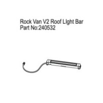 Absima Roof LIght Bar for Rock Van V2 HBP240532