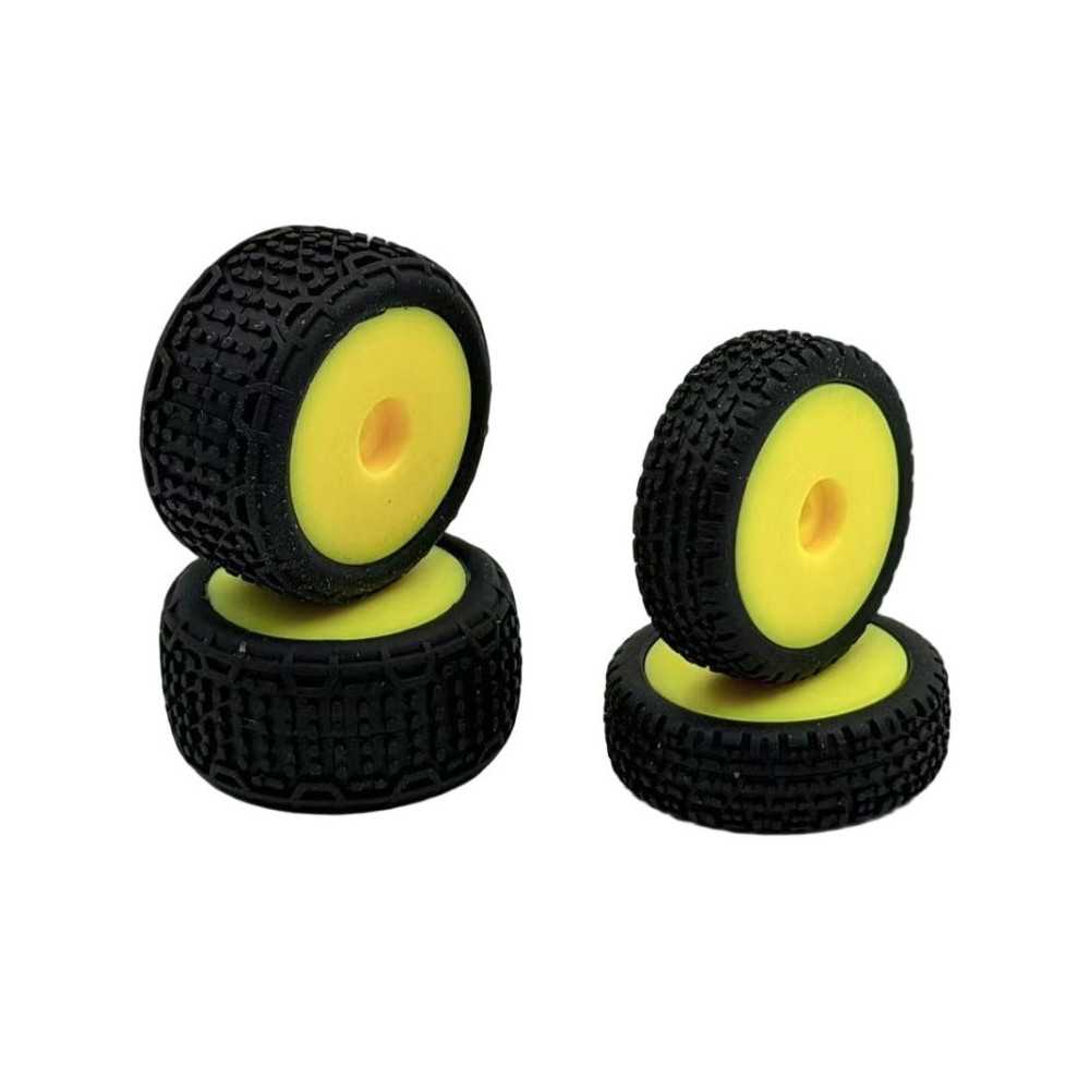Absima Speck-B Front-Rear Wheel Set yellow 2 HBP250125 Absima Speck-B Front-Rear Wheel Set yellow 2 HBP250125