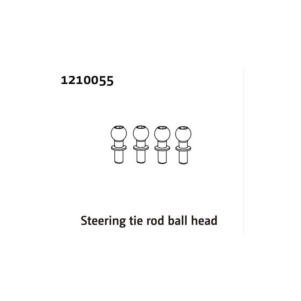 Absima Steering Tie Rod Balls 4 1210055