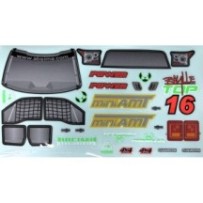 Absima Stickerbogen für „1:16 MiniAMT BL“ 9030100