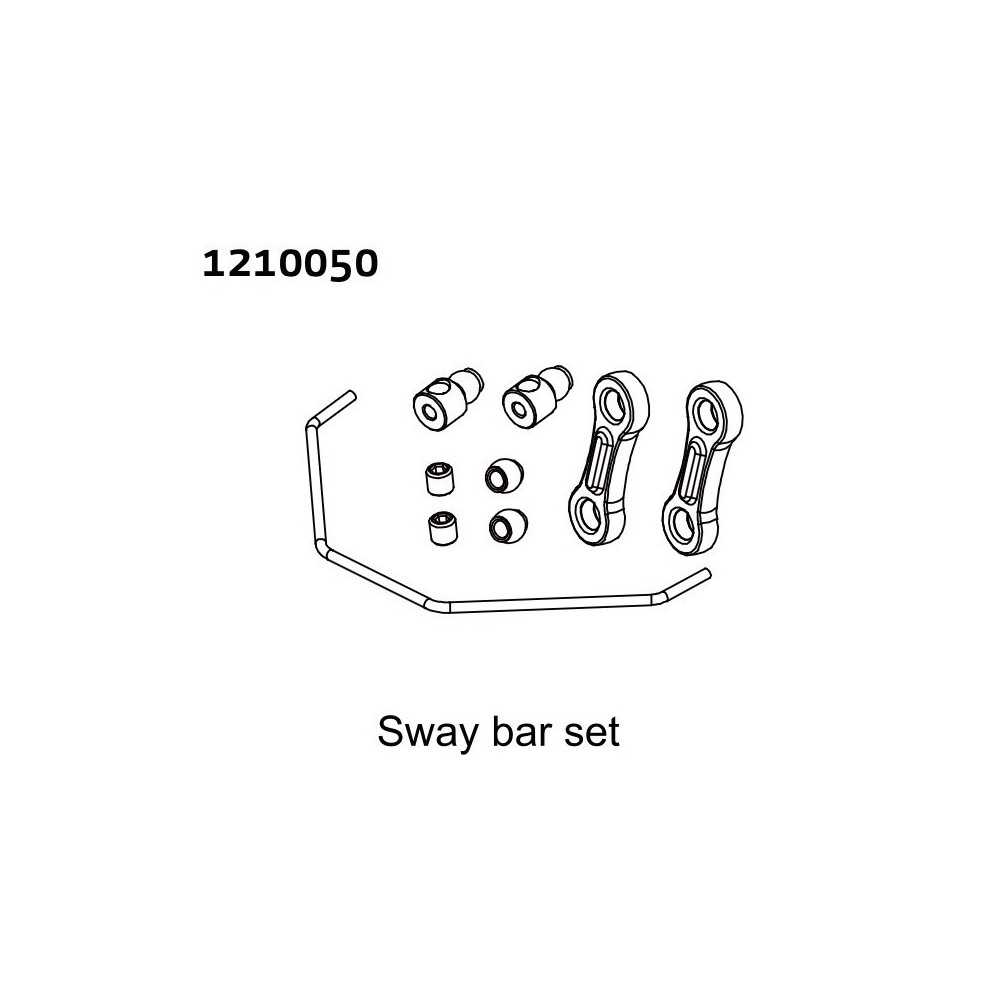 Absima Sway Bar Set 1210050