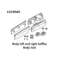 Absima Tension L-R Brackets Assembly 1210040