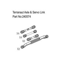 Absima Terranaut Axle & Servo Link HBP240574