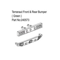 Absima Terranaut Front & Rear Bumper Green HBP240573