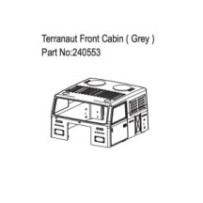 Absima Terranaut Front Cabin Grey HBP240553