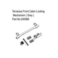 Absima Terranaut Front Cabin Locking Mechanism Grey HBP240568