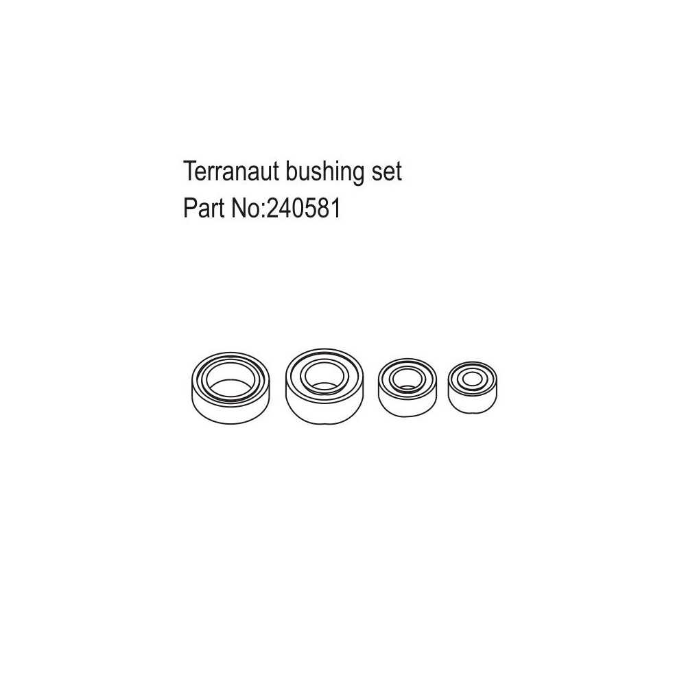 Absima Terranaut Hardware Set HBP240581