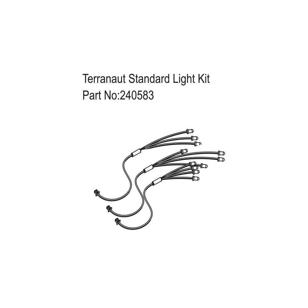 Absima Terranaut Standard Light Kit HBP240583 Absima Terranaut Standard Light Kit HBP240583
