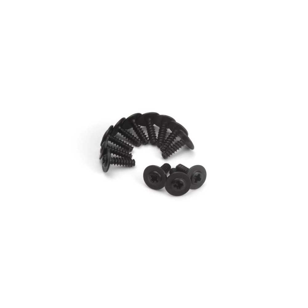 BLACKZON Flange Tapping Screws PWTHO2.3*8mm 12pcs 540488 BLACKZON Flange Tapping Screws PWTHO2.3*8mm 12pcs 540488