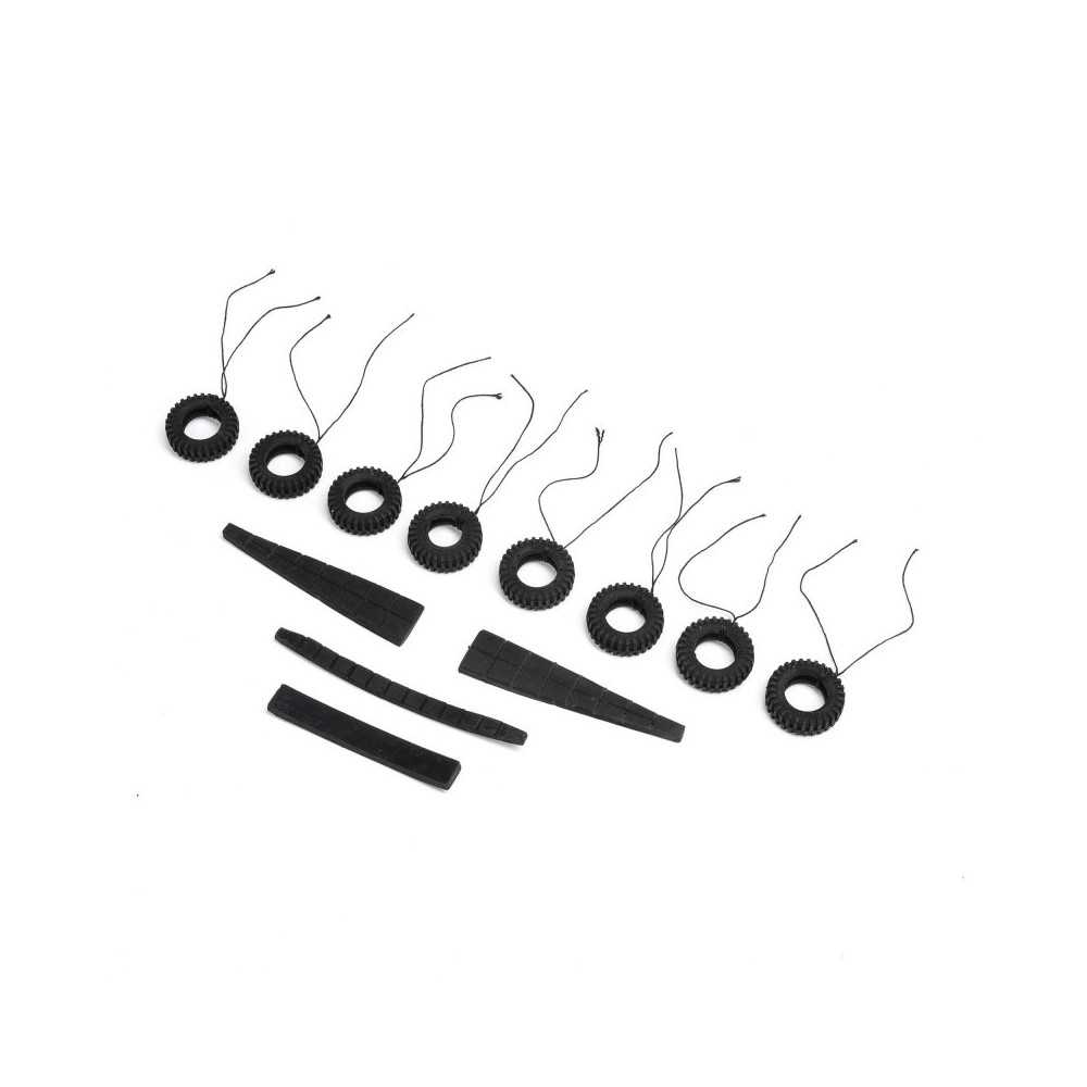 Pro Boat Tire and Bumper Set: Tug 30 PRB281108