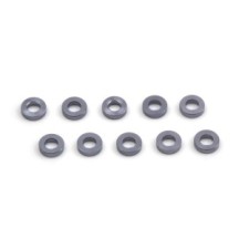 Maverick Aluminum Shim 4x1.4x1mm Gunmetal-10pcs MV150835