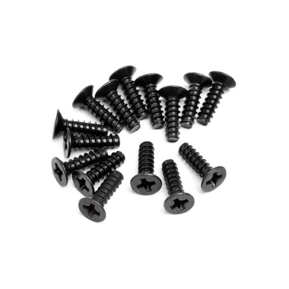 Maverick Countersunk Cross Head SelfTapping Screw M3x10mm 15Pcs MV22052