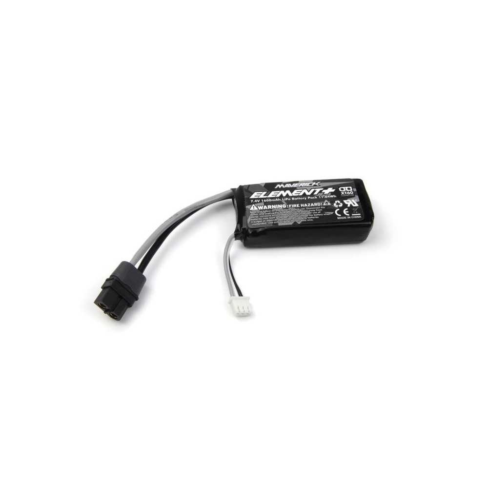 Maverick Element 7.4V 1600mAh LiPo Battery Pack XT60 MV151110 Maverick Element 7.4V 1600mAh LiPo Battery Pack XT60 MV151110