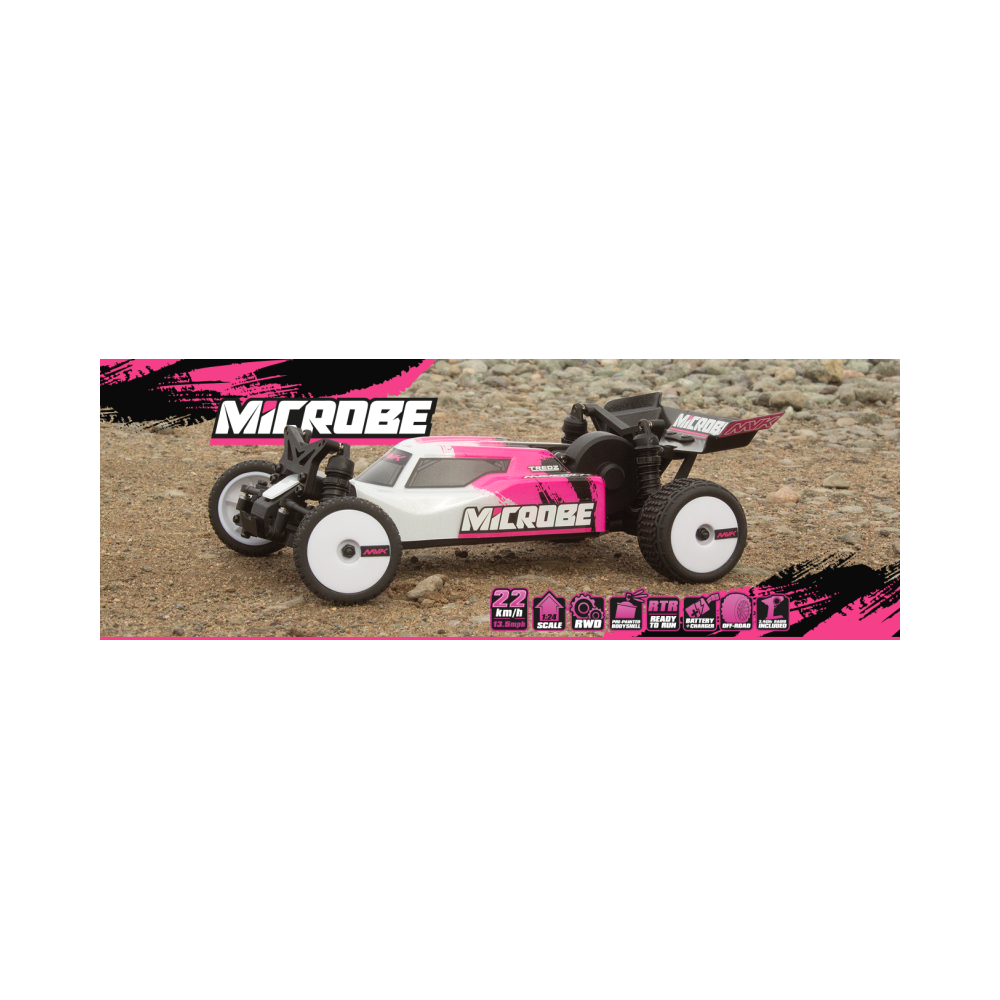 Maverick Maverick Microbe 1-24th Buggy Pink MV150851 Maverick Maverick Microbe 1-24th Buggy Pink MV150851