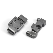 Juego de bloques pivote delanteros de aluminio gris Maverick MV150864