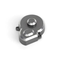 Maverick Maverick RC Aluminum Spur Gear Cover Grey MV150856