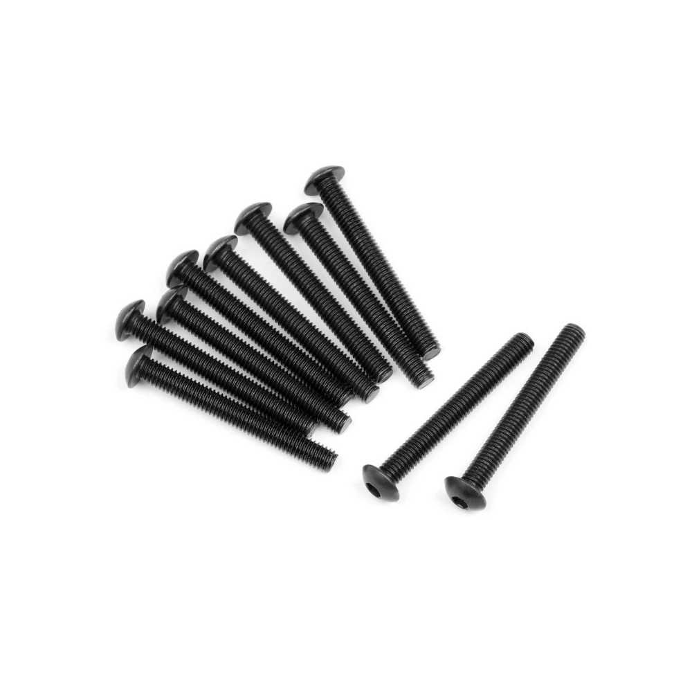 Maverick Maverick RC Button Head Screw M3x24mm 10pcs MV150478 Maverick Maverick RC Button Head Screw M3x24mm 10pcs MV150478