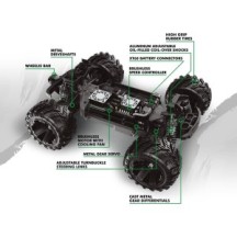 Maverick Qbit MT Flux 1-16th Monster Truck Green MV151006