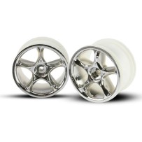 Llantas Tracer 2.2 cromadas traseras Traxxas TRX2472
