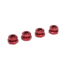 Losi 20mm Wheel Hex Set Red: XXL-2 LOS242000