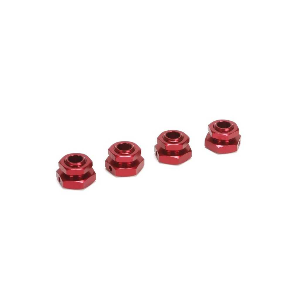 Losi 20mm Wheel Hex Set Red: XXL-2 LOS242000 Losi 20mm Wheel Hex Set Red: XXL-2 LOS242000