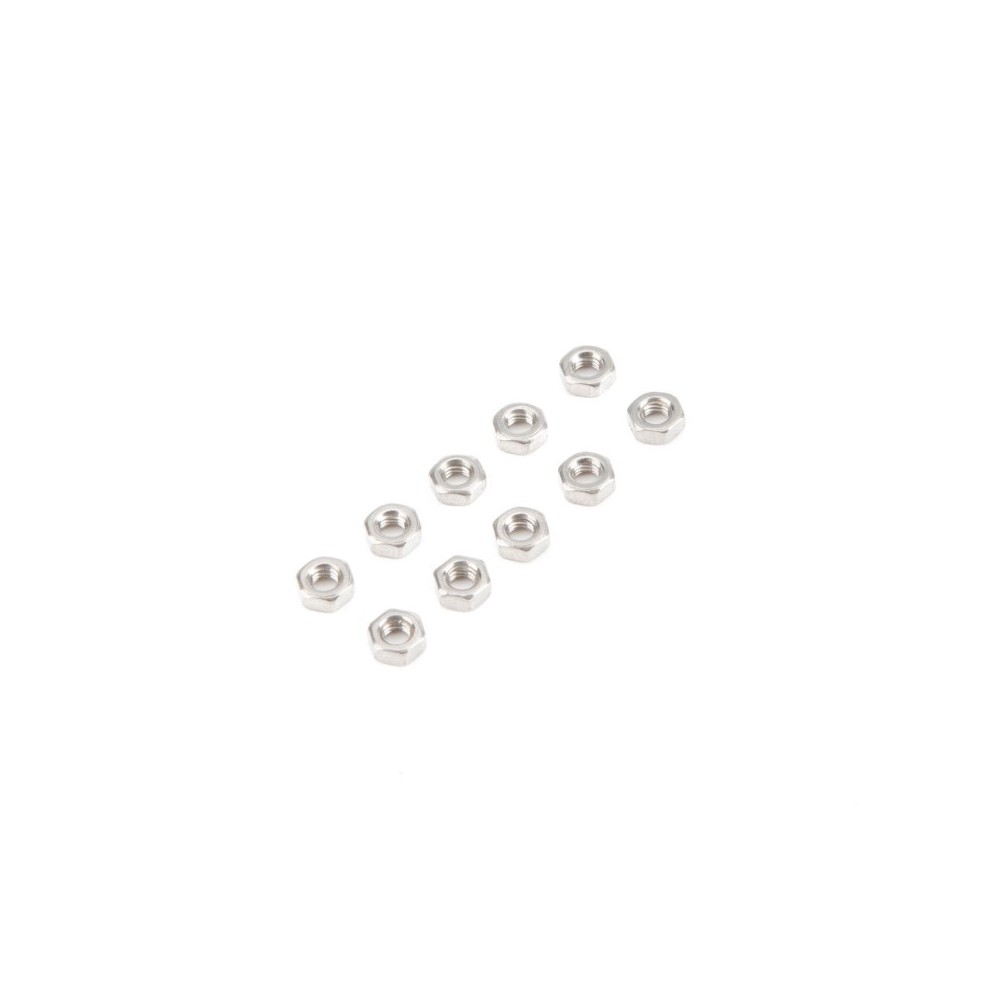 Losi Flat Nut M3 x 0.5 x 5mm 10 LOS235013 Losi Flat Nut M3 x 0.5 x 5mm 10 LOS235013