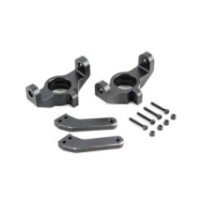 Losi Front Spindle Set Black Aluminum: MTXL LOS254032