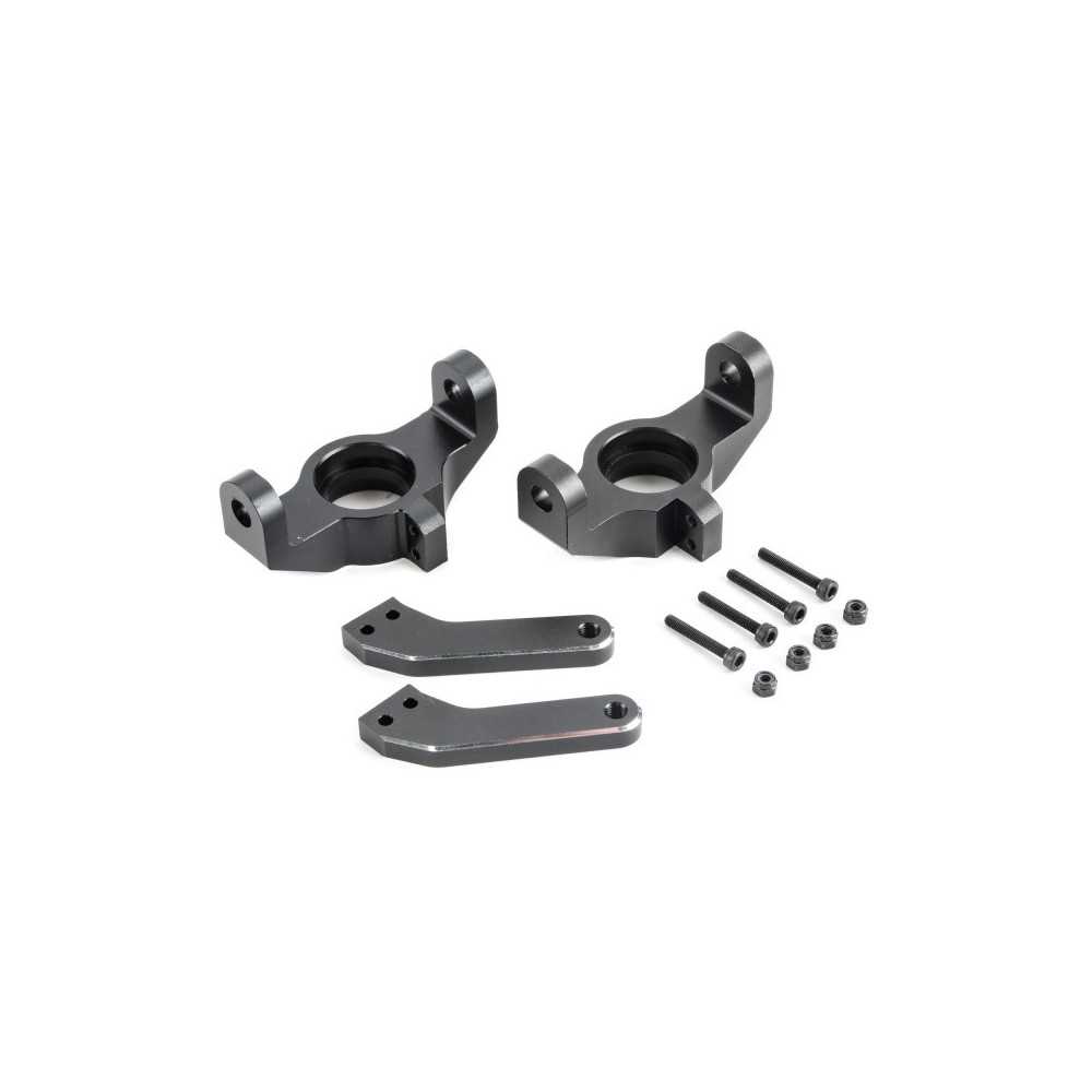 Losi Front Spindle Set Black Aluminum: MTXL LOS254032 Losi Front Spindle Set Black Aluminum: MTXL LOS254032