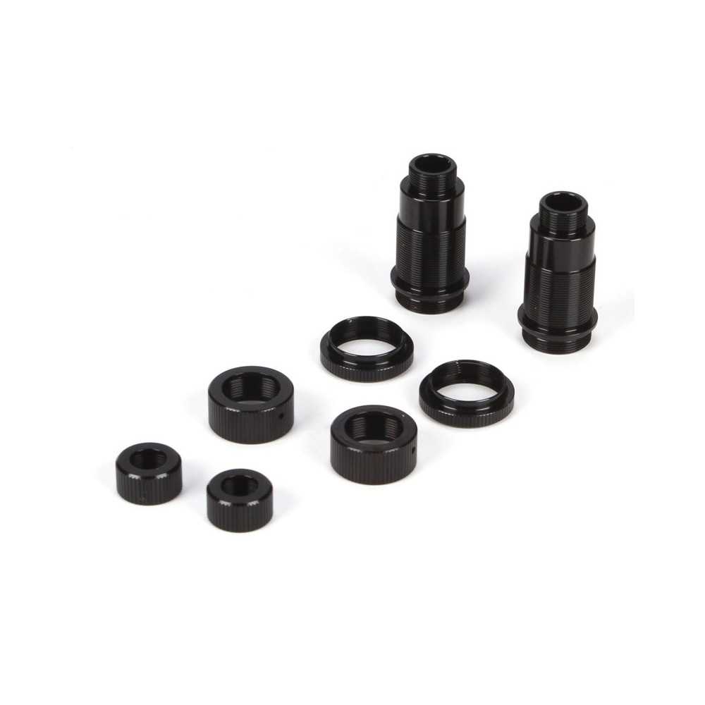 Losi Rear Shock Body Set Aluminum Black: Mini 8IGHT LOSB1912 Losi Rear Shock Body Set Aluminum Black: Mini 8IGHT LOSB1912