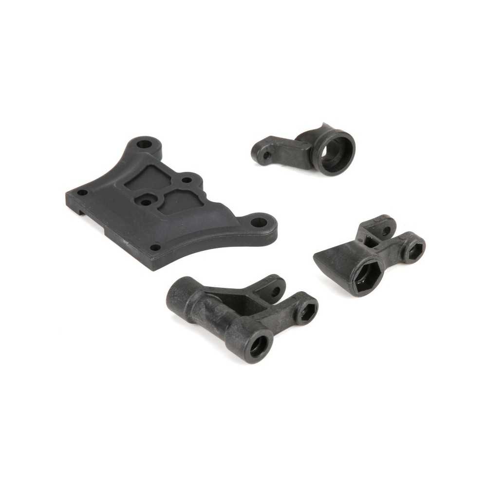 Losi Steering Rack Set & Top Plate: 1-5 DB XL LOS251013 Losi Steering Rack Set & Top Plate: 1-5 DB XL LOS251013