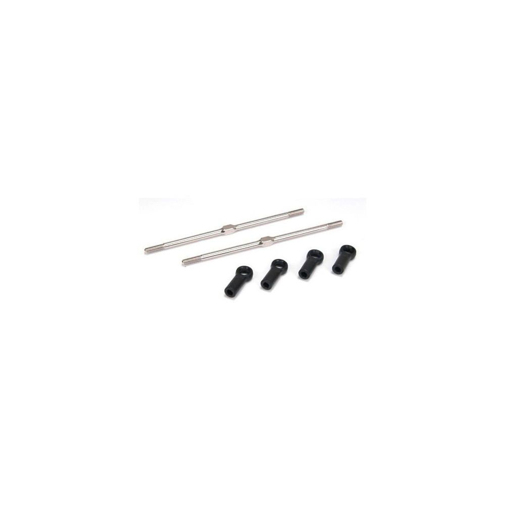 Losi Turnbuckles 4mm x 114mm with Ends LOSA6547 Losi Turnbuckles 4mm x 114mm with Ends LOSA6547