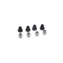 Losi Upper Shock Bushings and Lower Shock Pivot Balls 4: CCR NCR SE LOSA5012