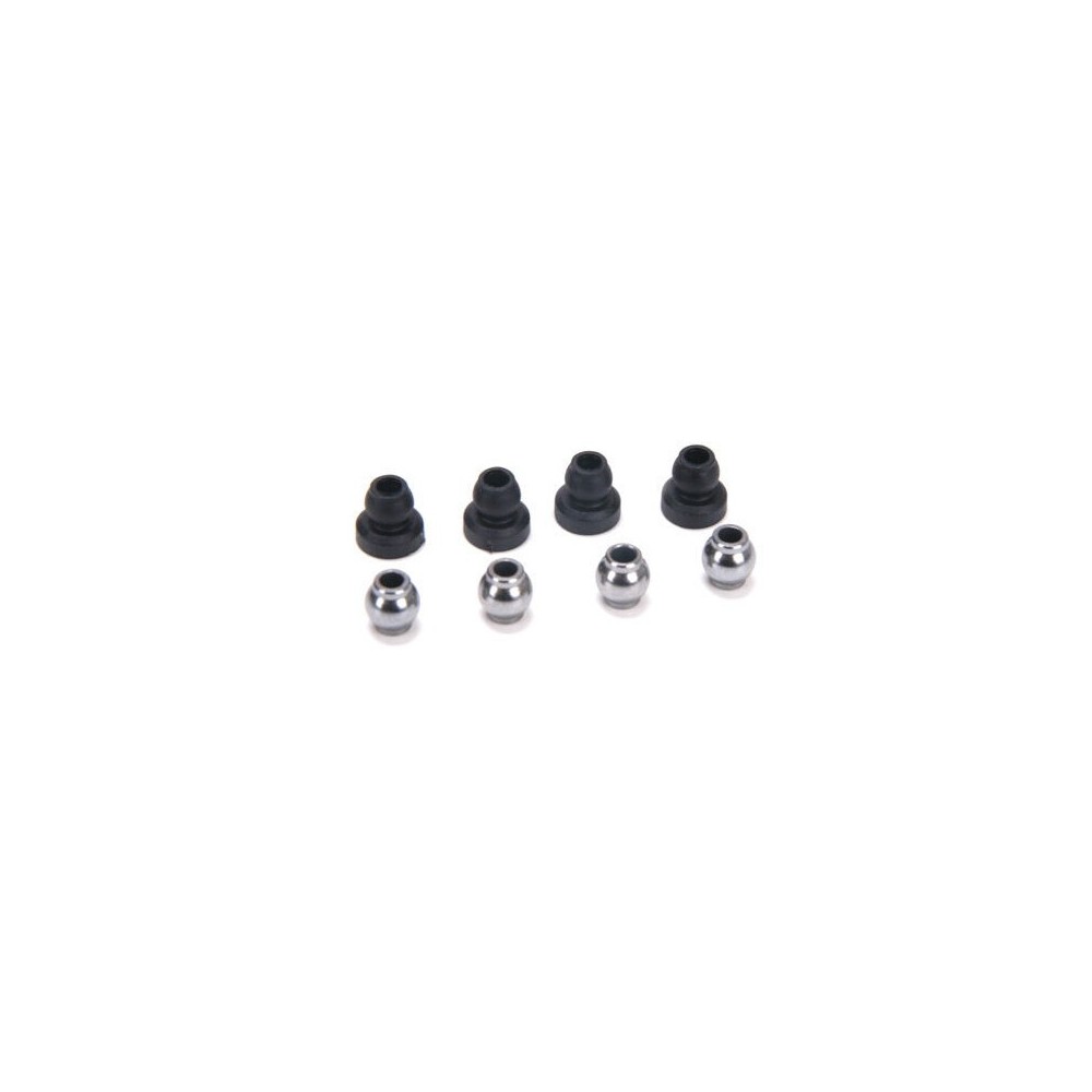 Losi Upper Shock Bushings and Lower Shock Pivot Balls 4: CCR NCR SE LOSA5012 Losi Upper Shock Bushings and Lower Shock Pivot Balls 4: CCR NCR SE LOSA5012