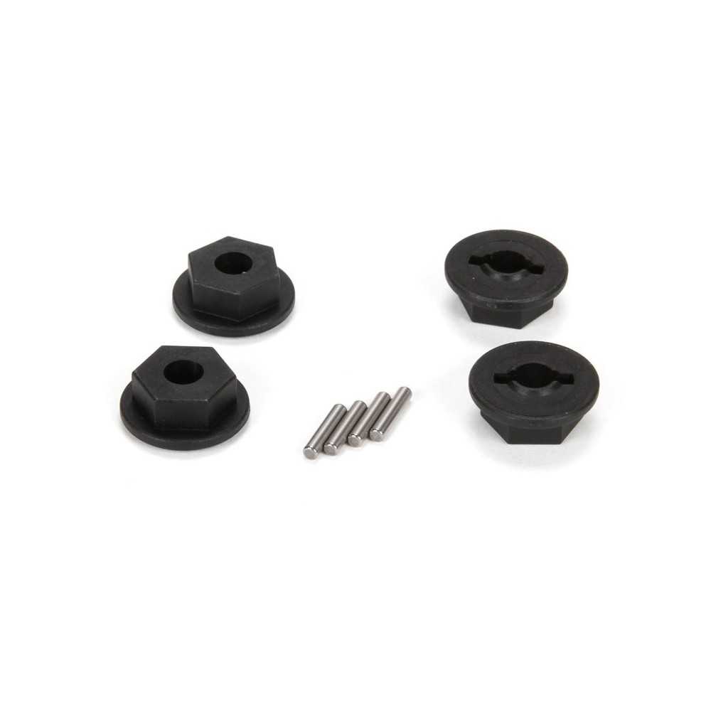 Losi Wheel Hex with Pins 4: TEN MT LOS232015 Losi Wheel Hex with Pins 4: TEN MT LOS232015