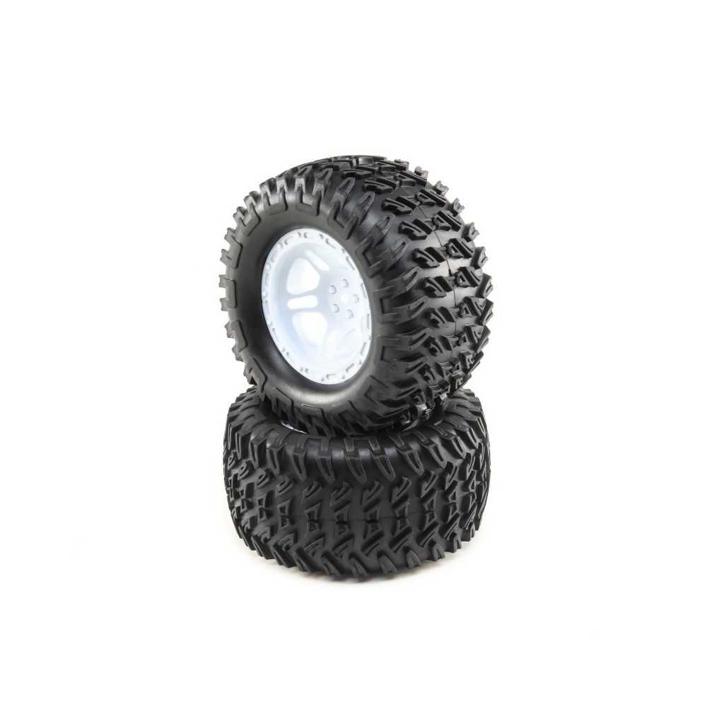 Losi Wheels and Tires Mounted 2: TENACITY MT LOS43017 Losi Wheels and Tires Mounted 2: TENACITY MT LOS43017