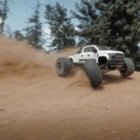 Arrma 1-7 BIG ROCK 6S 4X4 RTR Brushless Monster Truck White ARA7612T3
