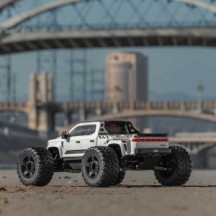 Arrma 1-7 BIG ROCK 6S 4X4 RTR Brushless Monster Truck White ARA7612T3