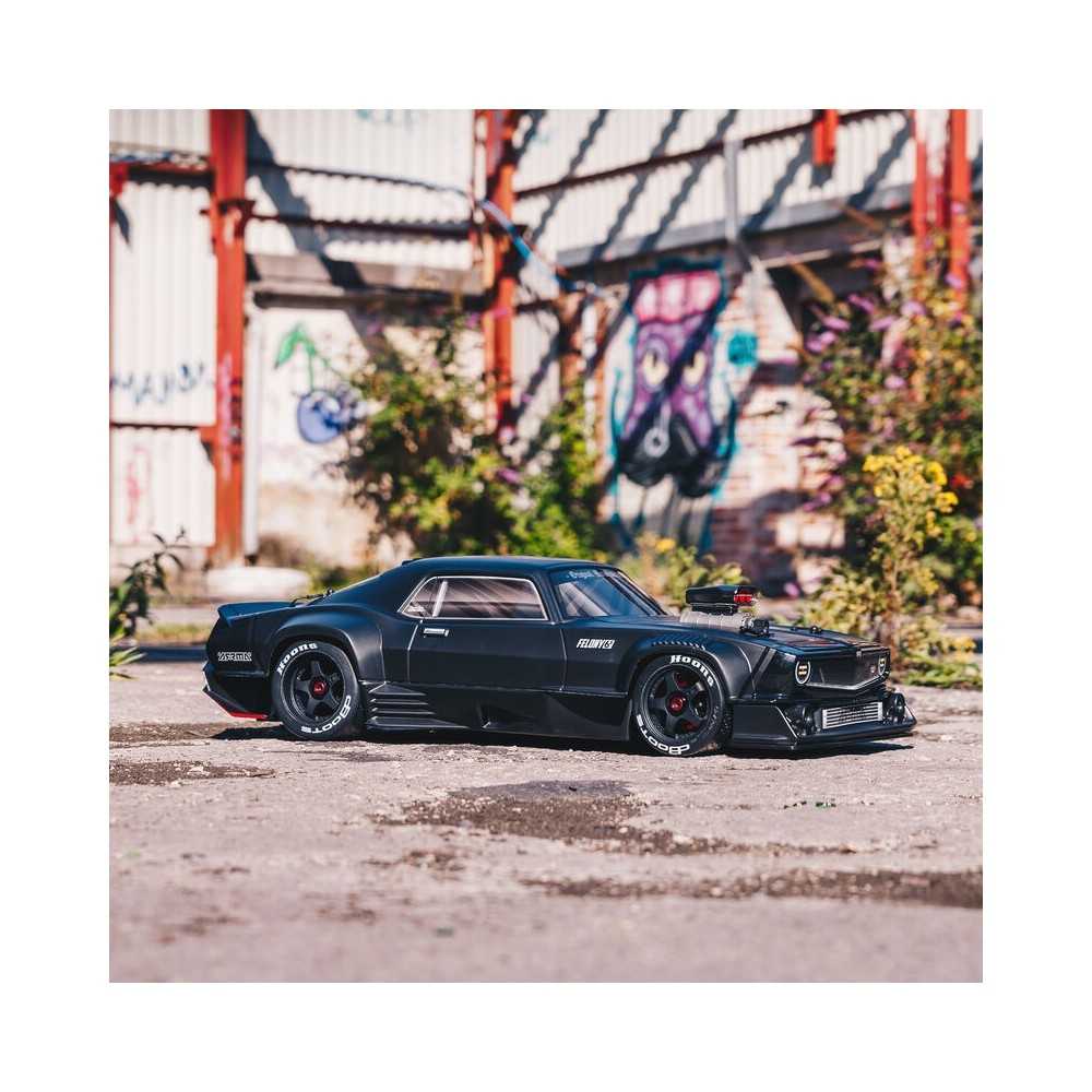 Arrma 1-7 FELONY 6S AVC 4X4 RTR Brushless All-Road Street Bash Black ARA7617V2T1 Arrma 1-7 FELONY 6S AVC 4X4 RTR Brushless All-Road Street Bash Black ARA7617V2T1