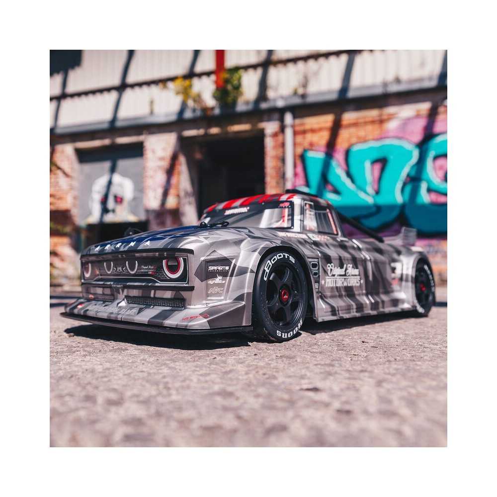 Arrma 1-7 INFRACTION 6S AVC 4X4 RTR Brushless All-Road Street Bash Silver ARA7615V2T2 Arrma 1-7 INFRACTION 6S AVC 4X4 RTR Brushless All-Road Street Bash Silver ARA7615V2T2