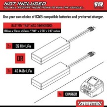 Arrma 1-7 LIMITLESS 8S AVC 4X4 RTR Brushless Street Speed White-Blue ARA7816T2
