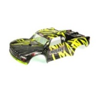 Arrma 1-7 Painted Body Black-Green: MOJAVE 6S BLX ARA411002