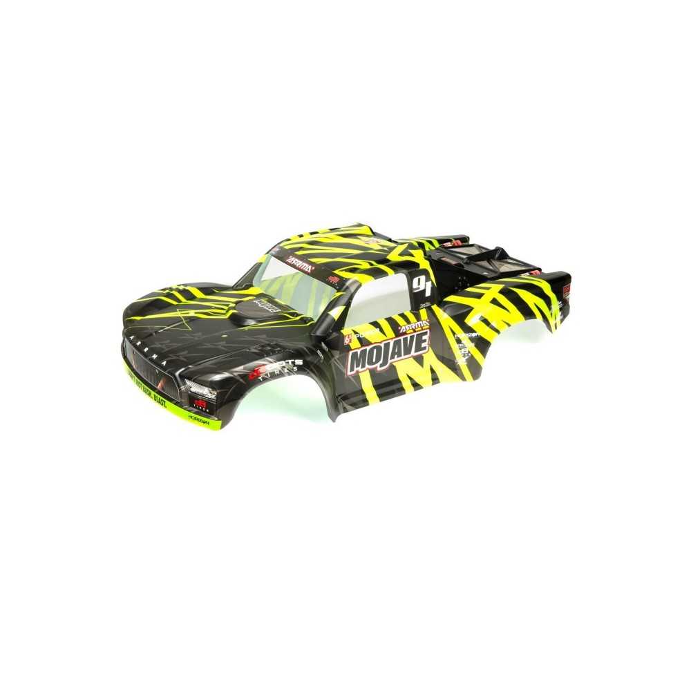 Arrma 1-7 Painted Body Black-Green: MOJAVE 6S BLX ARA411002 Arrma 1-7 Painted Body Black-Green: MOJAVE 6S BLX ARA411002