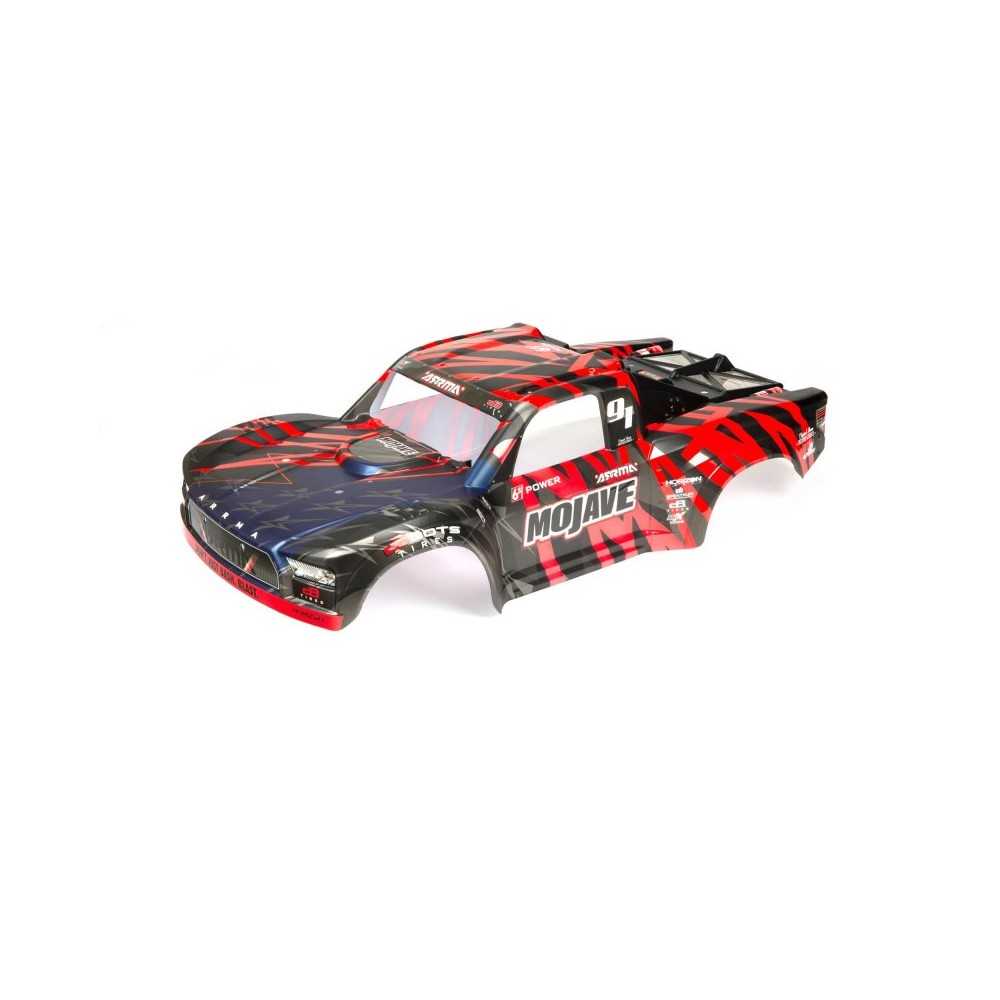 Arrma 1-7 Painted Body Black-Red: MOJAVE 6S BLX ARA411004 Arrma 1-7 Painted Body Black-Red: MOJAVE 6S BLX ARA411004