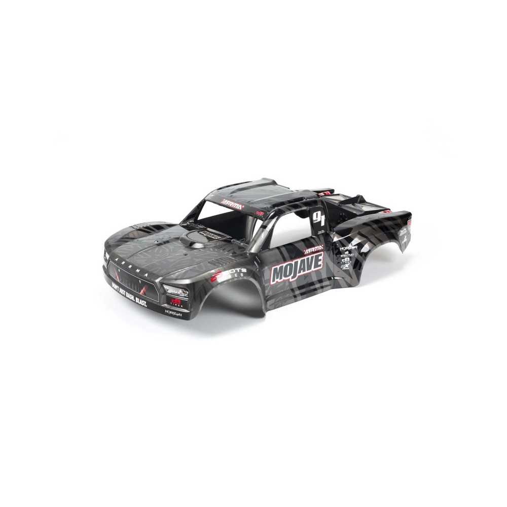 Arrma 1-7 Painted Body Black: MOJAVE 6S EXB ARA411006 Arrma 1-7 Painted Body Black: MOJAVE 6S EXB ARA411006