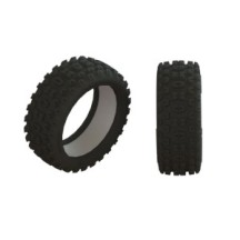 Arrma 1-8 2HO Front-Rear 3.2 Tire with Inserts 2 ARA520053