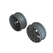 Arrma 1-8 Buggy Wheel 17mm Hex Gun Metal 2 ARA510127
