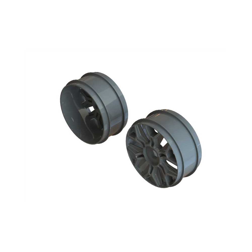 Arrma 1-8 Buggy Wheel 17mm Hex Gun Metal 2 ARA510127 Arrma 1-8 Buggy Wheel 17mm Hex Gun Metal 2 ARA510127